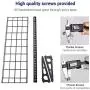 Fleximounts 3-Tier Storage Wall Shelves 1x4ft 12-inch-by-48-inch per Shelf Height Adjustable Floating Shelves (Black) Fleximounts 3-Tier Storage Wall Shelves 1x4ft 12-inch-by-48-inch per Shelf Height Adjustable Floating Shelves (Black)