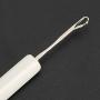 GLOGLOW Sewing Machine Accessories, Knitting Machine Parts Metal Double-Ended Needle with Plastic Handle for Silver Reed LK360 LK150 LK100 SK860