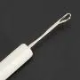 GLOGLOW Sewing Machine Accessories, Knitting Machine Parts Metal Double-Ended Needle with Plastic Handle for Silver Reed LK360 LK150 LK100 SK860