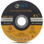S SATC Cutting Wheel 50 PCS Cut Off Wheel 4.5''x.040''x7/8'' Cutting Disc Ultra Thin Metal & Stainless Steel