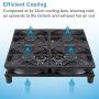 GDSTIME Rounter TV Box Cooling Fan with Speed Control, 182CFM Big Airflow Cooling for ASUS GT/RT-AC5300, Router TV Box Cooling Frame