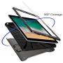 Spigen Tough Armor TECH with Custom-Fit Tempered Glass Designed for iPad 9.7 Case iPad 5th/6th Generation Case (2017/2018) - Gunmetal