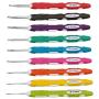 Ergonomic Crochet Hooks with Long Comfortable Handle, 30pcs Crochet Hooks Set with Case & Accessories