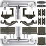 20Packs W10712395 Dishwasher Upper Rack Adjuster Metal Kit, Replace W10350375 AP5957560 Dishwasher Parts, Compatible with kenmore whirlpool kitchenaid, WDT780SAEM1 WDTA50SAHZ0 WDT750SAHZ0 WDT970SAHZ0 20Packs W10712395 Dishwasher Upper Rack Adjuster Metal Kit, Replace W10350375 AP5957560 Dishwasher Parts, Compatible with kenmore whirlpool kitchenaid, WDT780SAEM1 WDTA50SAHZ0 WDT750SAHZ0 WDT970SAHZ0