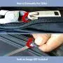 Zipper Slider Repair Replacement Kits for Conceal (2sets) & Metal (2sets) Zipper - Chain Width No.5 (15/64 inch, 6.0mm) or No.6 (16/64 inch, 6.5mm) - Godo Zippy Set2B Zipper Slider Repair Replacement Kits for Conceal (2sets) & Metal (2sets) Zipper - Chain Width No.5 (15/64 inch, 6.0mm) or No.6 (16/64 inch, 6.5mm) - Godo Zippy Set2B