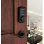 Kwikset 99160-021 SmartCode 916 Traditional Smart Touchscreen Deadbolt Door Lock with SmartKey Security and Z-Wave Plus, Venetian Bronze