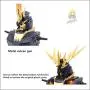 Metal Modified Parts Set Fits Bandai Hobby PG 1/60 RX-0 Unicorn 02 Gundam Banshee Gunpla