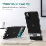 ESR iPhone 11 Screen Protector [2 Pack] + iPhone 11 Metal Kickstand Case