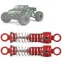 Tbest 2pcs Metal Shock Absorber, RC Shock Absorber Replacement with Caps Upgrade Parts Compatible with Fit for HS 18301 18302 18311 18312 1/18 RC Car