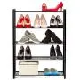 Titan Mall Shoes Rack for Closets Free Standing Shoe Rack 5 Tier Shoe Rack Metal Shoe Rack Shoe Organizer 25 Inch Wide Shoe Tower Shelf Storage Titan Mall Shoes Rack for Closets Free Standing Shoe Rack 5 Tier Shoe Rack Metal Shoe Rack Shoe Organizer 25 Inch Wide Shoe Tower Shelf Storage