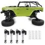 Que-T 4pcs Metal Shock Absorber Damper for 1: 24 Axial SCX24 AXI90081 RC Crawler Car Upgrade Parts