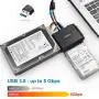 SATA/IDE to USB 3.0 Adapter, Unitek IDE Hard Drive Adapter for Universal 2.5''/3.5'' Inch IDE and SATA External HDD/SSD, Support 10TB SATA/IDE to USB 3.0 Adapter, Unitek IDE Hard Drive Adapter for Universal 2.5''/3.5'' Inch IDE and SATA External HDD/SSD, Support 10TB