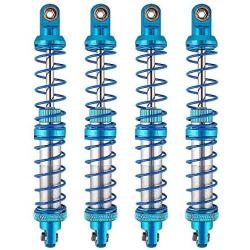 Shaluoman Oil Adjustable Metal Shock Absorber Damper for 1/10 RC Car Parts Truck Crawler Axial SCX10 TRX4 D90 (100mm)