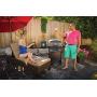 Huntington 30040HNT Liquid Propane Gas Grill,Black