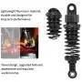 GoolRC 4PCS Aluminum Alloy Metal Shock Absorber Damper for D90 MN-90 MN-99 MN-91 FJ-45 RC Car 1/12 Rock Crawler Upgrade Parts (Black) GoolRC 4PCS Aluminum Alloy Metal Shock Absorber Damper for D90 MN-90 MN-99 MN-91 FJ-45 RC Car 1/12 Rock Crawler Upgrade Parts (Black)