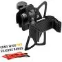 IPOW Metal Bike & Motorcycle Cell Phone Mount, with Unbreakable Metal Handlebar Holder for Bicycle, Motorbike, ATV. Fits iPhone, Samsung or Any Smartphone/GPS IPOW Metal Bike & Motorcycle Cell Phone Mount, with Unbreakable Metal Handlebar Holder for Bicycle, Motorbike, ATV. Fits iPhone, Samsung or Any Smartphone/GPS