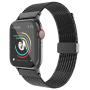 Compatible with Apple Watch Band 38/40mm 42/44mm, Belita Amy Stainless Steel Mesh Loop Replacement Parts for iWatch Band Series 5/4/3/2/1 (Black, 42/44mm)