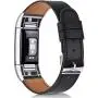 Meliya Leather Bands Compatible with Fitbit Charge 2 Bands for Women and Men, Adjustable Soft Leather Wristband with Metal Clasp for Fitbit Charge 2 (for 5.5''-8.1'' Wrists, Black) Meliya Leather Bands Compatible with Fitbit Charge 2 Bands for Women and Men, Adjustable Soft Leather Wristband with Metal Clasp for Fitbit Charge 2 (for 5.5''-8.1'' Wrists, Black)