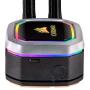 Corsair H100i RGB PLATINUM AIO Liquid CPU Cooler,240mm,Dual ML120 PRO RGB PWM Fans,Intel 115x/2066,AMD AM4/TR4