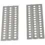 RCLions 2pcs Metal Sand Ladder Board RC Simulation Parts for 1/10th All RC Crawler Car SCX10 TRX4 D90 D110