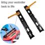 BRHE Left/Right Slider with Flex Cable Fix Part for Nintendo Switch Metal R/L Rail Replacement Parts for NS NX Joy-Con Console (Left&Right)