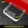 Bully AS-200 Universal Truck Polished Aluminum Side Hoop Step Set 2 Pieces Includes Mounting Brackets - Fits Various Trucks from Chevy (Chevrolet), Ford, Toyota, GMC, Dodge RAM and Jeep