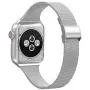 Compatible with Apple Watch Bands 38mm 40mm 42mm 44mm, Stainless Steel Metal Mesh Wristband Loop Replacement Band for Women Men Iwatch Series 6 5 4 3 2 1 with Gift Package (Silver, 38mm/40mm) Compatible with Apple Watch Bands 38mm 40mm 42mm 44mm, Stainless Steel Metal Mesh Wristband Loop Replacement Band for Women Men Iwatch Series 6 5 4 3 2 1 with Gift Package (Silver, 38mm/40mm)