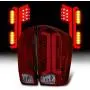 AJP Distributors Replacement Upgrade Rear Brake Stop LED Driving Tail Lights Lamp Driver Passenger Brake Assembly LH RH Set Compatible For Tacoma Pickup Truck 2016 2017 2018 2019 2020 16 17 18 19 20