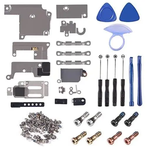D-FLIFE Internal Metal Plate Cover Parts for iPhone 6S Plus,Bracket Replacement Inlcuding Complete Full Screw Set and Reapir Tool Kit for iPhone 6S Plus (for iPhone 6splus) D-FLIFE Internal Metal Plate Cover Parts for iPhone 6S Plus,Bracket Replacement Inlcuding Complete Full Screw Set and Reapir Tool Kit for iPhone 6S Plus (for iPhone 6splus)