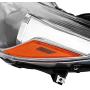 Spec-D Tuning Gunmetal Clear Projector Headlights for 2015-2017 Toyota Camry Head Light Assembly Left + Right Pair