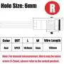 smseace 5PCS Red DC/AC12V-24V Energy Saving 1/4‘’ Indicator Light Mounting Hole 6mm with 150mm Cable Length Metal Waterproof LED Indicator Light DQ-6T-R-12 smseace 5PCS Red DC/AC12V-24V Energy Saving 1/4‘’ Indicator Light Mounting Hole 6mm with 150mm Cable Length Metal Waterproof LED Indicator Light DQ-6T-R-12