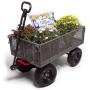 Gorilla Carts GORMP-12 Steel Dump Cart with Removable Sides and 2-In-1 Convertible Handle, 1,200-Pound Capacity, 39.5-Inch by 22-Inch Bed, Grey Finish Gorilla Carts GORMP-12 Steel Dump Cart with Removable Sides and 2-In-1 Convertible Handle, 1,200-Pound Capacity, 39.5-Inch by 22-Inch Bed, Grey Finish