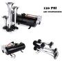 Voluker 12V 150db Air Horn, 4 Trumpet Loud Train Horns Kit Train Air Horn Kit with 120 PSI Compressor Train Horn for Trucks for Almost Any Vehicle Trucks Car SUV Jeep or SUV