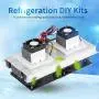 12V 12A Thermoelectric Peltier Refrigeration Cooling System Semiconductor Refrigeration Cooler DIY Kit Mini Air Conditioner Fridge 12V 12A Thermoelectric Peltier Refrigeration Cooling System Semiconductor Refrigeration Cooler DIY Kit Mini Air Conditioner Fridge