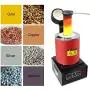 Gold Melting Furnace 1150℃ /2102 ℉ Electric Digital Melting Furnace Machine with Graphite Crucible.Gold, Silver, Copper and Aluminum Smelter Casting Refining Kiln Tools, 1400W (1KG+3KG) Gold Melting Furnace 1150℃ /2102 ℉ Electric Digital Melting Furnace Machine with Graphite Crucible.Gold, Silver, Copper and Aluminum Smelter Casting Refining Kiln Tools, 1400W (1KG+3KG)