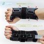 Carpal Tunnel Wrist Brace Support with Metal Splint Stabilizer - Left Hand (S/M) - Helps Relieve Tendinitis Arthritis Carpal Tunnel Pain - Reduces Recovery Time for Men Women