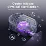 Ozone Generator, Rechargeable Portable Ozone Machine, Negative Ion Generator Ionizer, Relative To Ultraviolet Disinfectant, With Disinfection Without Dead Ends Characteristics