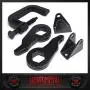 Heavy Metal Suspensions - Fits K2500 K3500 Leveling Kit Adjustable 1 to 3 Inch Front End Torsion Bar Lift Keys with Shock Extenders and Unloading Tool Heavy Metal Suspensions - Fits K2500 K3500 Leveling Kit Adjustable 1 to 3 Inch Front End Torsion Bar Lift Keys with Shock Extenders and Unloading Tool