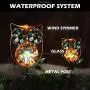 LeiDrail Solar Garden Light Outdoor Decorative Stake Owl Wind Spinner Metal Pathway Lights Solar Powered Yard Decor Waterproof Warm White Landscape Lighting for Lawn Patio Walkway LeiDrail Solar Garden Light Outdoor Decorative Stake Owl Wind Spinner Metal Pathway Lights Solar Powered Yard Decor Waterproof Warm White Landscape Lighting for Lawn Patio Walkway