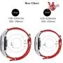 Bandmax Rainbow Bands Compatible Fitbit Charge 3 Smartwatch,LGBT Pride Nylon Charge 3 Watch Bands Durable Fitbit 3 Sport Replacement Straps Accessories with Adjustable Silver Metal Clasp(Small Size)