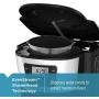 BLACK+DECKER 12-Cup Thermal Coffeemaker, Black/Silver, CM2035B