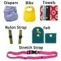 KAM Snaps Starter Fasteners Kit -360pcs Snap Size 20 + Pliers for Crafts Clothing