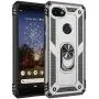 Military Grade Drop Impact for Google Pixel 3A XL Case 360 Metal Rotating Ring Kickstand Holder Magnetic Car Mount Armor Shockproof Cover for Google Pixel 3A XL Protection Case (Sliver) Military Grade Drop Impact for Google Pixel 3A XL Case 360 Metal Rotating Ring Kickstand Holder Magnetic Car Mount Armor Shockproof Cover for Google Pixel 3A XL Protection Case (Sliver)