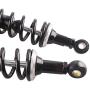 Mallofusa Pair Motorcycle 15 3/4 Inch 400mm Rear Air Shock Absorbers for 150cc~750cc Karting Scooter ATV Yamaha Suzuki Honda Kawasaki