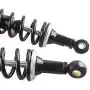 Mallofusa Pair Motorcycle 15 3/4 Inch 400mm Rear Air Shock Absorbers for 150cc~750cc Karting Scooter ATV Yamaha Suzuki Honda Kawasaki