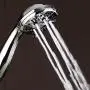 AquaDance High Pressure 6-Setting 3.5'' Chrome Face Handheld Shower with Hose for the Ultimate Shower Experience! Officially Independently Tested to Meet Strict US Quality & Performance Standards!