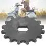 Alomejor Chain Sprocket Gear Electric Scooter Motor Engine 16 Tooth Sprocket Metal Chain Wheel for 12X17mm Alomejor Chain Sprocket Gear Electric Scooter Motor Engine 16 Tooth Sprocket Metal Chain Wheel for 12X17mm