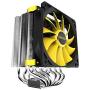 Reeven Justice 120mm Air CPU Cooler, Tower Heatsink with 6 Heatpipes and PWM Fan, Intel LGA1151, AMD