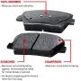 For 2011-2015 Honda CR-Z R1 Concepts eLine Front Rear Drill/Slot Brake Rotors Kit + Ceramic Brake Pads