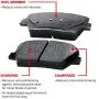 For 2011-2015 Honda CR-Z R1 Concepts eLine Front Rear Drill/Slot Brake Rotors Kit + Ceramic Brake Pads For 2011-2015 Honda CR-Z R1 Concepts eLine Front Rear Drill/Slot Brake Rotors Kit + Ceramic Brake Pads